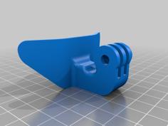 GoPro Shark Helmet Mount – Please Read The Notes!!! 3D Printer Model