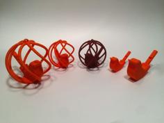 The Chirping Bird Whistle 3D Printer Model