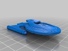 USS Titan 3D Printer Model