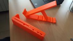 Foldable Notebook Stand One Piece Print V.2.0 3D Printer Model