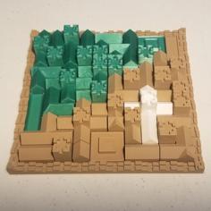 Cathedral – 2 Player Territory Game 3D Printer Model