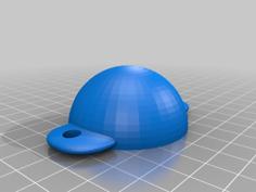 Golf Ball Marker Template 3D Printer Model