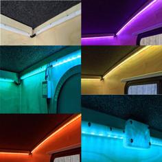 LED Strip Light Molding 3D Printer Model