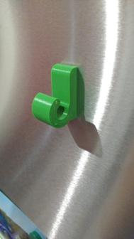 Fridge Magnet Hook 3D Printer Model