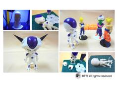 Dragon Ball-Freezer Chibi Helmet / 七龍珠-Q版佛利沙 頭盔 3D Printer Model