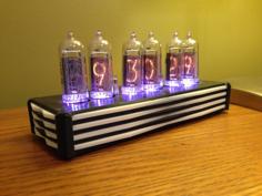 Nixie Clock Case 3D Printer Model