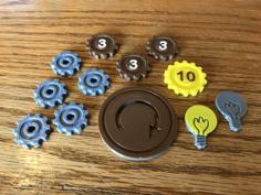 Steampunk Rally Gears 3D Printer Model