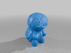 CUSTOM_SQUIRTLE 3D Printer Model