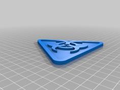 Biohazard Door Sign 3D Printer Model