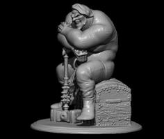 Goblin Guardian On The Chest 3D Printer Model