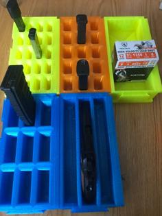 Modular Magazine Storage 3D Printer Model