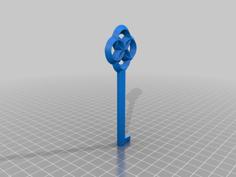 Skeleton Key Long 3D Printer Model