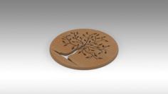 Coaster (tree) 3D Printer Model