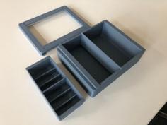 OneBlade Under Desk/shelf Organizer 3D Printer Model