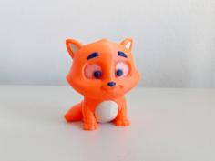 Cleo The Kitten (multi-color Version) 3D Printer Model