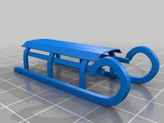 Schlitten Sleigh 3D Printer Model