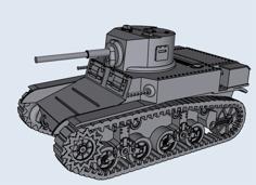 M3A1 Stuart 3D Printer Model