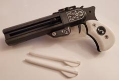 The Double D: Derringer Crossbow Pistol 3D Printer Model