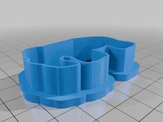 Elephant Cookie Cutter 3D Printer Model