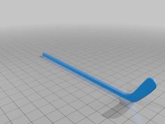 Bobblehead Hockey Stick 3D Printer Model