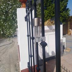 Solar Lamp Fence Support 3D Printer Model