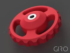 GIRO – Bed Leveling Wheel / Thumb Nut 3D Printer Model