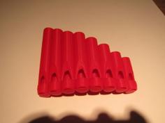 Wienermobile Panpipes 3D Printer Model