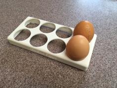 Boiled Eggs Tray 3D Printer Model