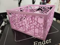 Art Deco Basket 3D Printer Model