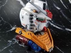 RX-78-2 Gundam Bust Garage Kit 3D Printer Model