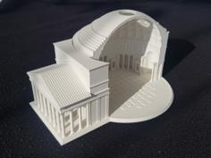 Pantheon (Rome, Italy) 1:1000 3D Printer Model