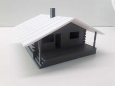 Mountain Chalet 3D Printer Model