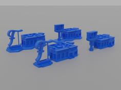 6mm Restaurant 2 – Hexed And Hexless 3D Printer Model