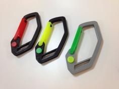 Strong Flex Door Carabiner 3D Printer Model