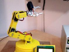 Roboticarm V1 – Construction Info 3D Printer Model