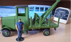 Crane For Tow Truck 1:43 Scale 3D Printer Model