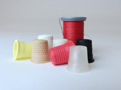 3D-printable Thimble – (14, 16, 18 Mm) 3D Printer Model