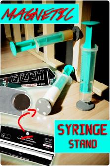 Magnetic Syringe Stand 3D Printer Model