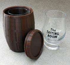 Whisky-Barrel For Tastingglass 3D Printer Model