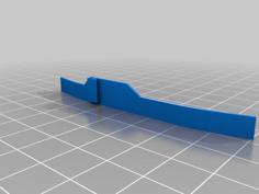 Original OTF (Not Knife) / Comb Fidget Toy (Redesigned) 3D Printer Model