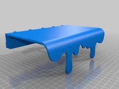 Drip Shelf For Ikea Skadis 3D Printer Model