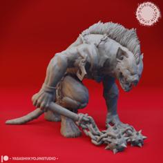 Yeenoghu – Tabletop Miniature 3D Printer Model