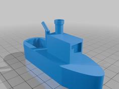 Tugboat 3D Printer Model