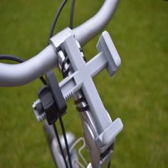 Universal Phone Bike Mount 3D Printer Model