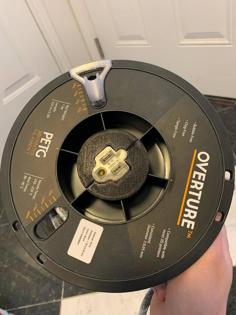 Extension Cord Reel From Overture Filament Spool 3D Printer Model