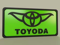 StarWars – YODA – Toyoda 3D Printer Model