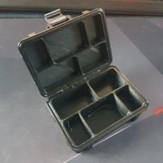 5 Compartment Rugged Storage Box 3D Printer Model