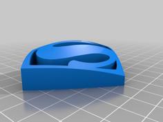 LOGO SUPERMAN 3D Printer Model