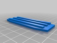 Hotwheel Track Connector 3D Printer Model