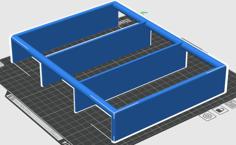 3 Spool Holder Storage 3D Printer Model